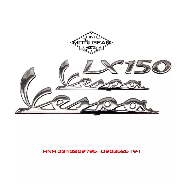 Tem Logo Vespa Lx 150 Chính Hãng