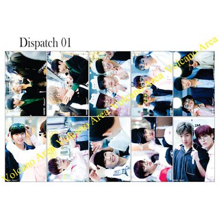 [Monsta X] Set sticker Dispatch (3 mẫu) - có nhiều mẫu Kpop