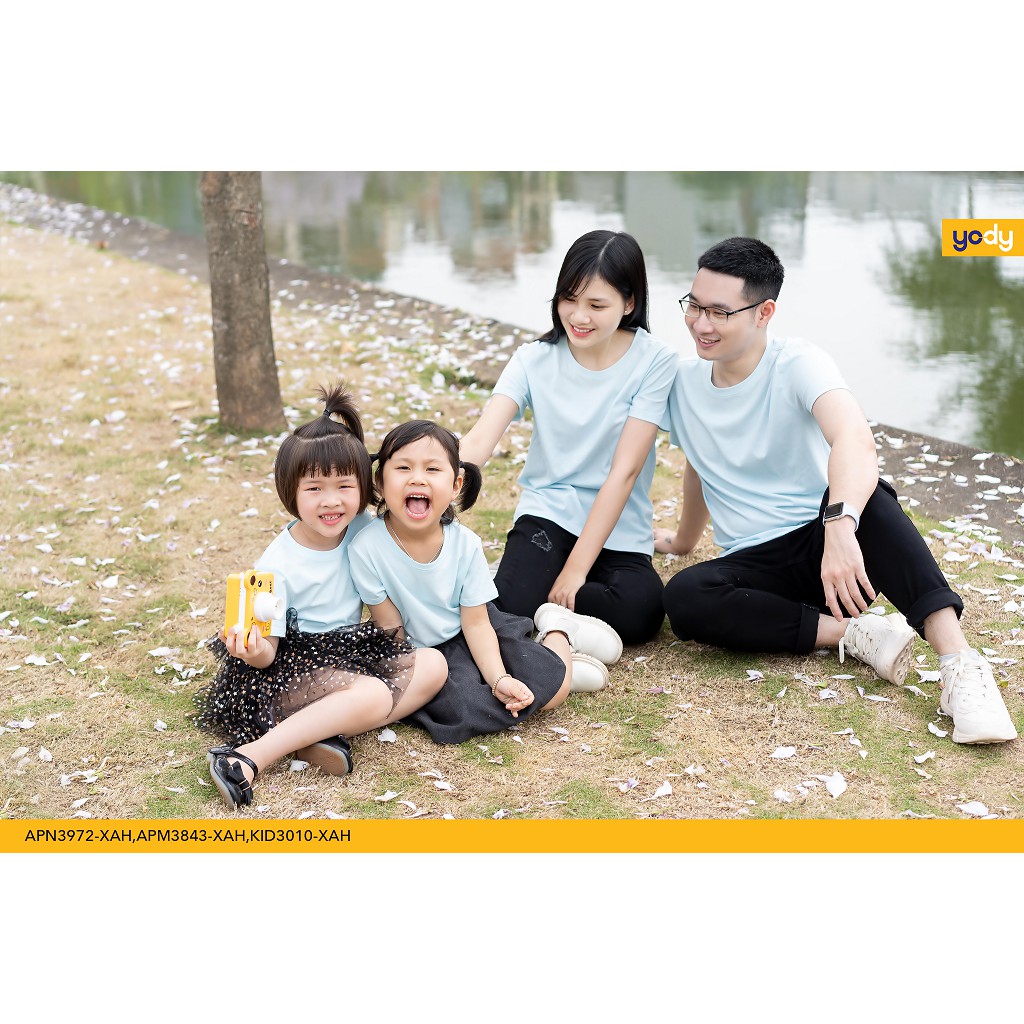 Áo phông Yody nam cổ tròn mềm mại thấm hút APM3843 | BigBuy360 - bigbuy360.vn