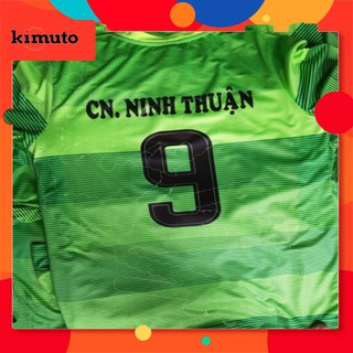 Nhận in logo, số quần áo và tên trên quần áo bóng đá