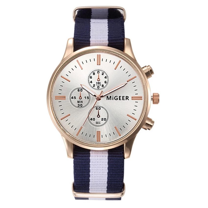 Đồng hồ nam dây vải MiGeer MG002 | BigBuy360 - bigbuy360.vn