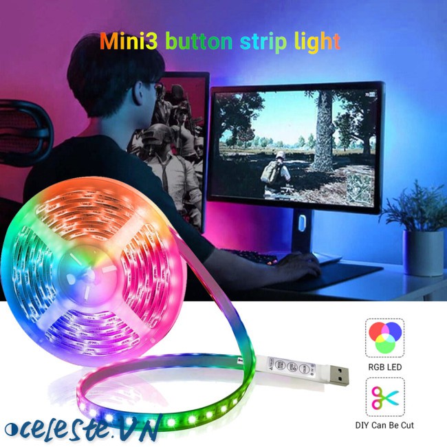 Rgb 5050 Usb Tape  Lights Tv Background Led Tape  Light Flexible Strip Lamp 5v Diode