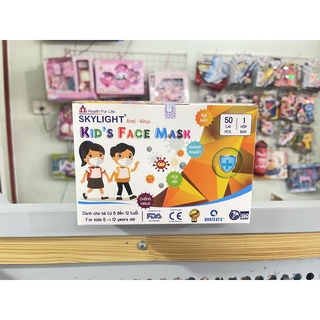 KHẨU TRANG EM BÉ SKYLIGHT (hộp 50 cái)