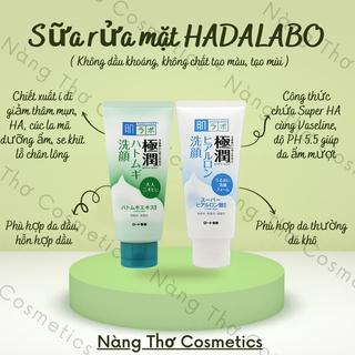sữa rửa mặt Hadalabo
