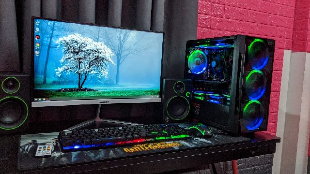 Dàn pc chiến Pubg pc đẹp / Màn 24in cong | BigBuy360 - bigbuy360.vn