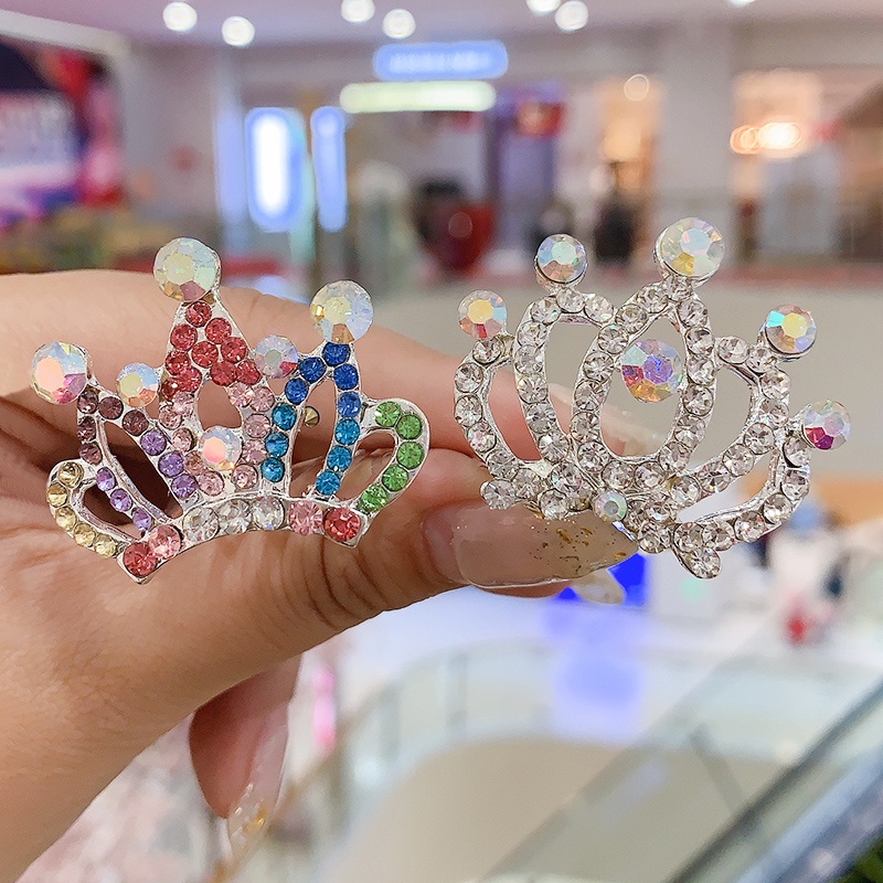 Vương Miện Công Chúa Đính Đá Phong Cách Hàn Quốc Cho Bé