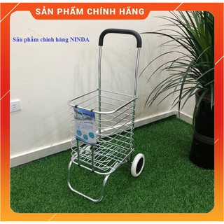 Xe kéo đi chợ đa năng gấp gọn chính hãng NINDA