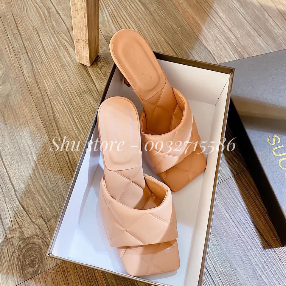 SHU STORE - GUỐC GÓT NHỌN QUAI KẼ Ô 9090-10