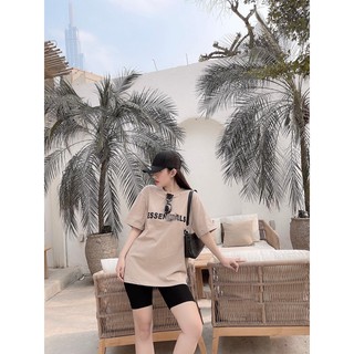SET BỘ  ÁO THUN  CHẤT COTTON  PHỐI QUẦN LỬNG