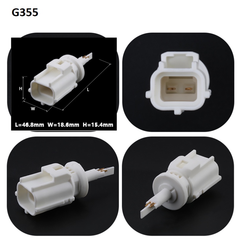 G355-Giắc cắm Cảm biến nhiệt độ nước đực 1.8mm 2 lỗ