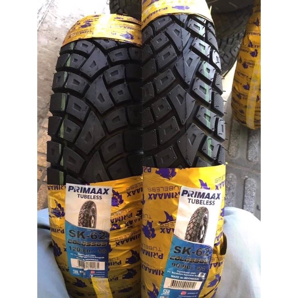 Vỏ xe Primaax SK 18 TubeLess  Made In Indonesia