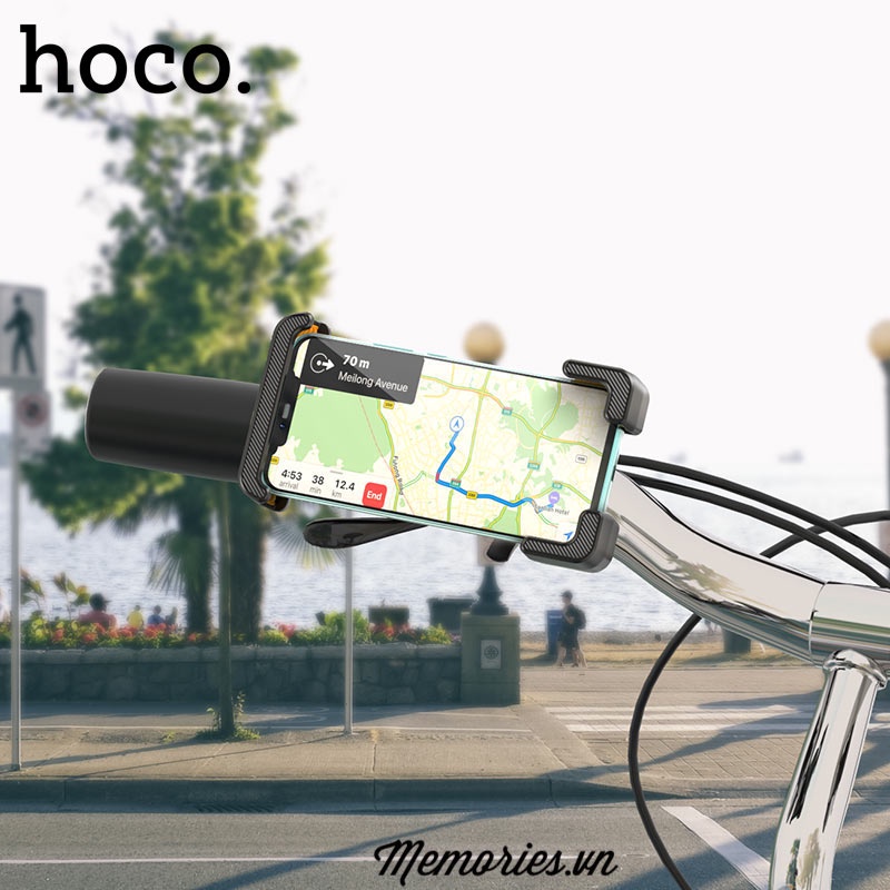 Combo giá đỡ điện thoại Hoco CA93, CA73, HK45 + Tẩu Sạc Z45A - Chính hãng chất lượng cao cho xe máy, mô tô, ô tô, xe đạp