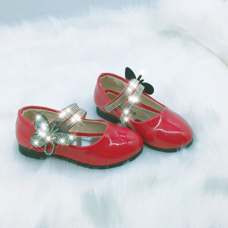 Giày búp bê quai chéo sang trọng loại cao cấp cho bé gái từ 3 tới 15 tuổi ( full hộp )