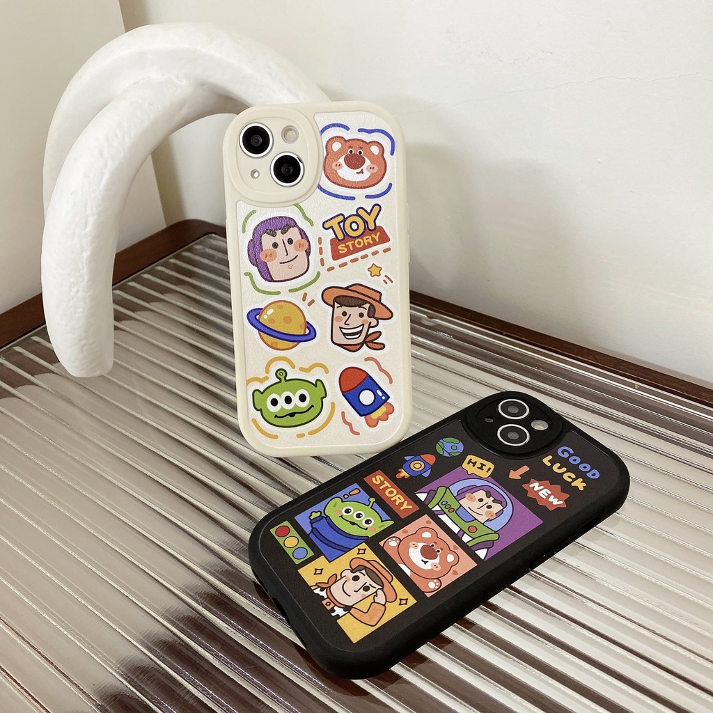 Ốp Điện Thoại Hình Gấu Lotso / Những Người Bạn Màu Hồng Chống Sốc Cho iPhone 14 / 13 / 12 / 11 / X / 8 / 7P / 6