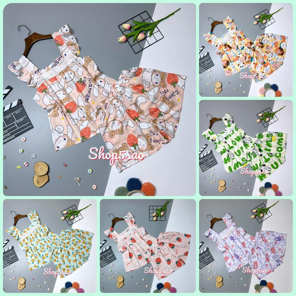 Đồ bộ tole lanh nữ mặc nhà, đồ bộ đùi 2 dây phối ren ngực VNXK F21 Tole 2 da loại 1 SHOP5SAO (53-75kg)