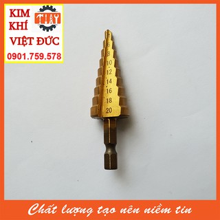 Mũi khoan tháp 4 - 20 mm