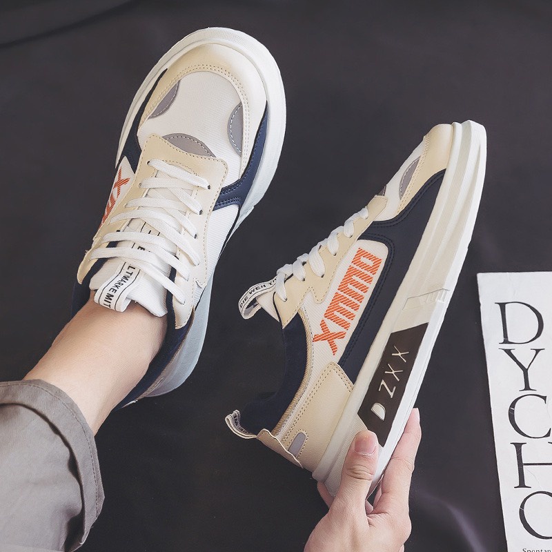 Giày nam sneaker Phản Quang XMMO 2 màu đế êm cực chất