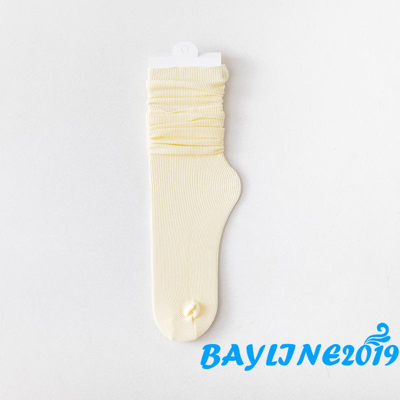 Vớ Dài Màu Trơn Siêu Mỏng Mềm Mại Co Giãn Cho Nữ