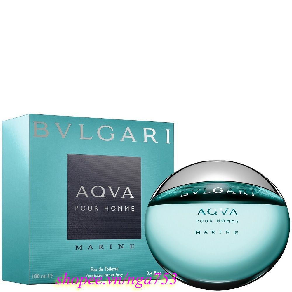 Nước Hoa Nam 100Ml Bvlgari Aqva Pour Homme Marine chính hãng
