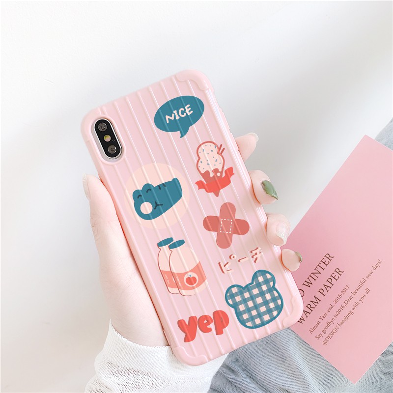 Ốp lưng iphone YEP sọc 3D chống va đập 5/5s/6/6plus/6s/6splus/7/7plus/8/8plus/x/xs/11/12/pro/max/plus/promax | BigBuy360 - bigbuy360.vn