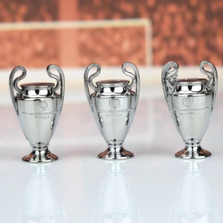 Mô hình kim loại đặc cup C1 Champion League, ngoại hạng Anh và Euro cup