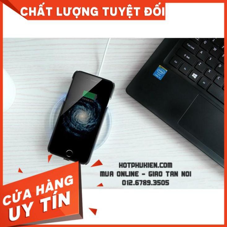 Ốp lưng cho IPhone 6 / 6S hỗ trợ sạc không dây (Đen)