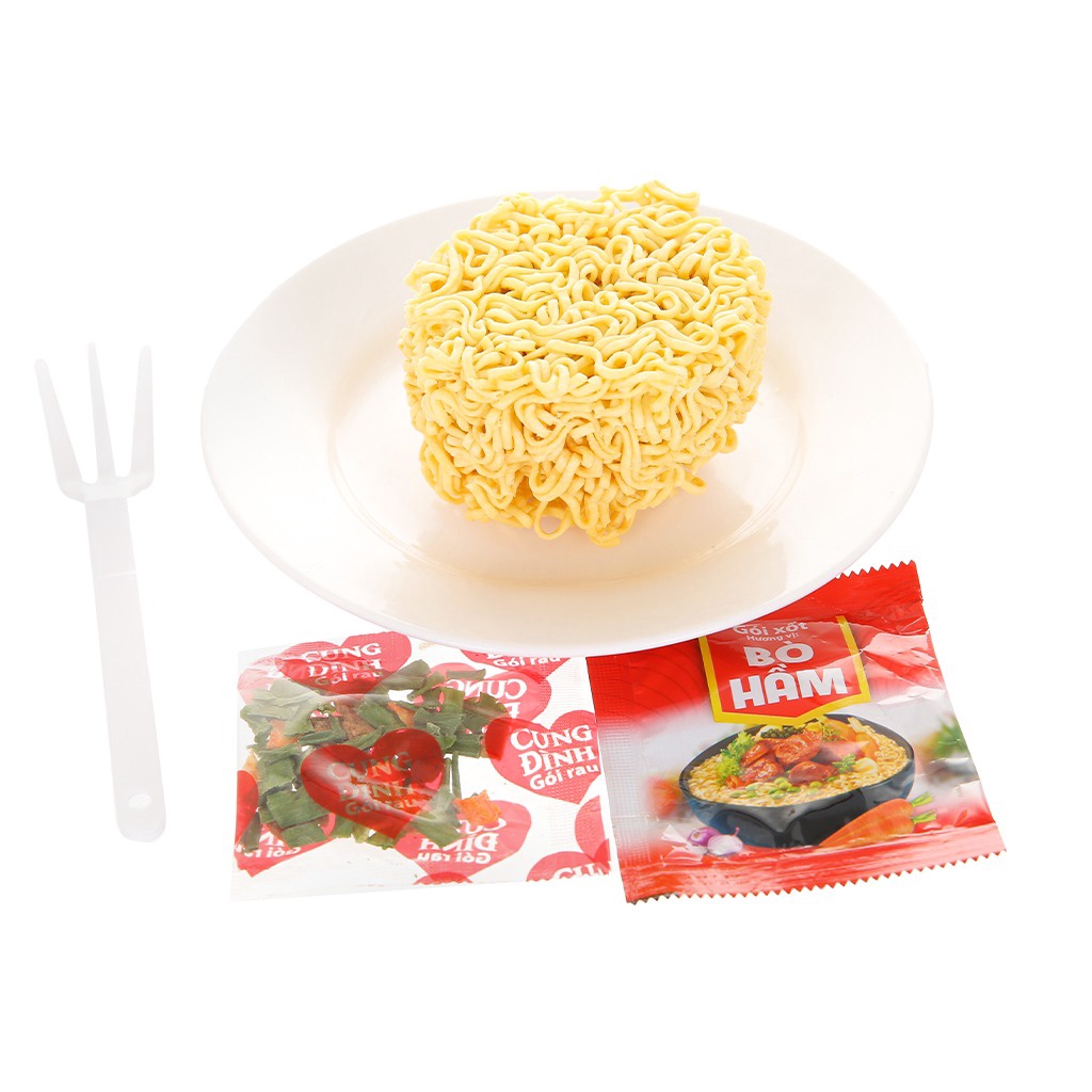 Mì Cốc Cung Đình Sườn Hầm Ngũ Quả/ Bò Hầm/ Lẩu Tôm Chua Cay Cốc (65g)