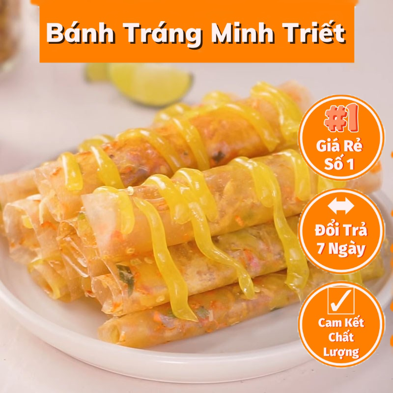 Bánh tráng bơ tứ vị - Đặc sản Tây Ninh