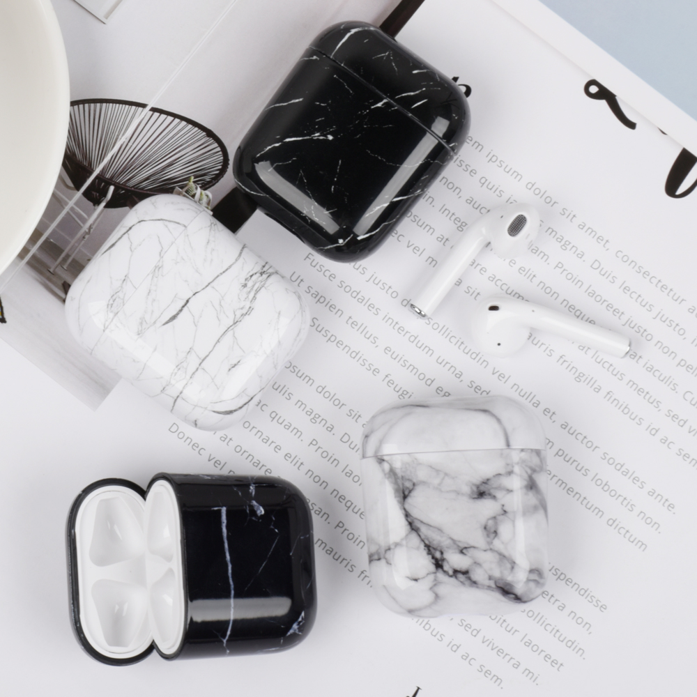 Vỏ Đựng Bảo Vệ Hộp Sạc Tai Nghe Airpods 1 / 2 Chống Sốc Chống Nước Nhiều Màu