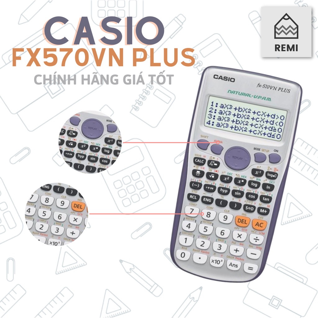 Máy tính FX-570VN PLUS