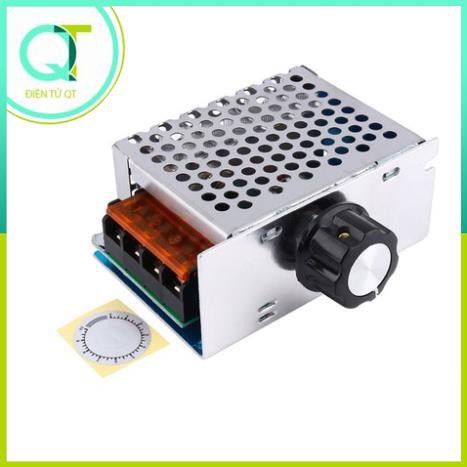 Chiết áp, bộ điều khiển tốc độ động cơ , ánh sáng công suất lớn 4000W 0-220V,Dimmer AC220V 4000W DR40