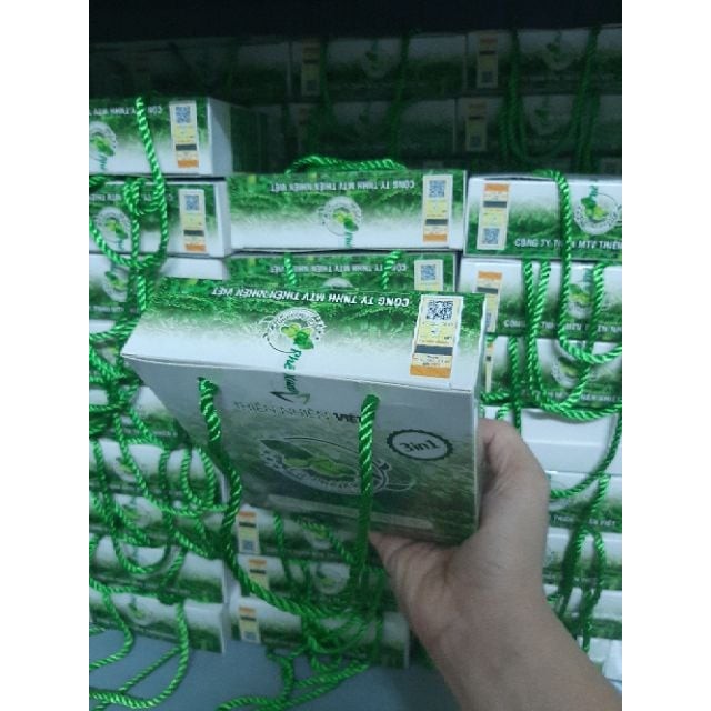 Hợp 30 gói cà phê xanh 3 hộp 10 gói kháng mỡ Thiên Nhiên Việt | BigBuy360 - bigbuy360.vn