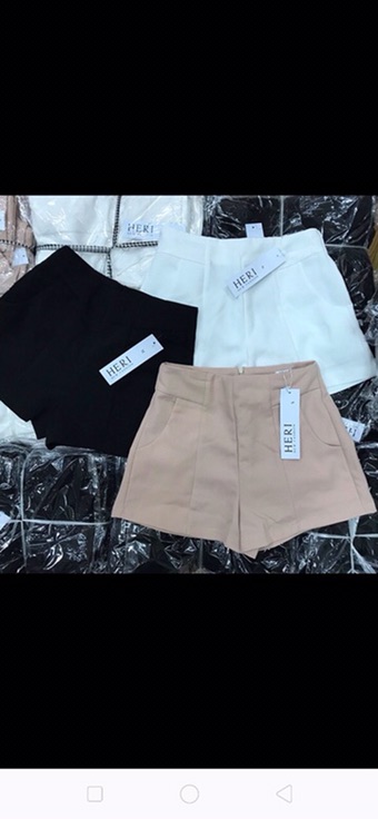 [ Xưởng chuyê sỉ sll ] Quần short cạp cao khóa sau hótn | BigBuy360 - bigbuy360.vn