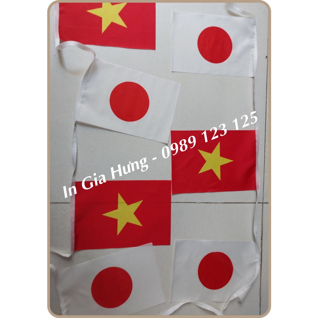 Cờ Dây Việt Nam - Nhật Bản