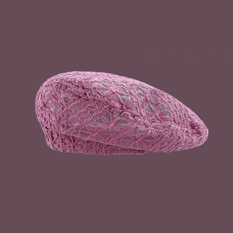 Youyo Mũ Nồi Cotton Đan Thủ Công Hở Đầu Mùa Hè Nhiều Màu Sắc Tùy Chọn Cho Nữ