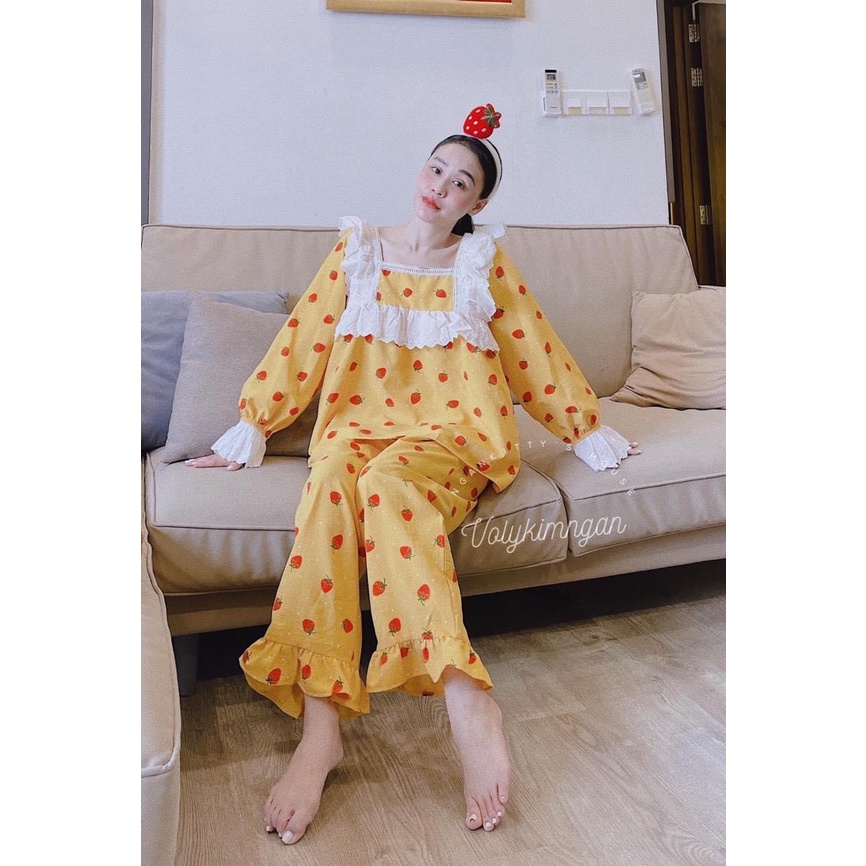 Set td dâu phối ren