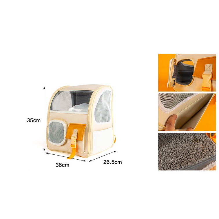 Balo Vận Chuyển Cho Chó Mèo Size lớn
