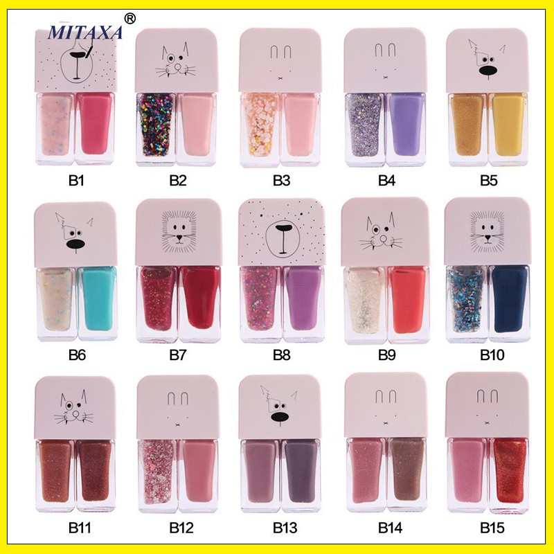 Sơn móng tay 2 trong 1, nhiều màu - chính hãng Fairys Gift