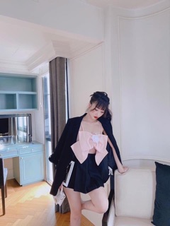 Áo croptop nơ❣️