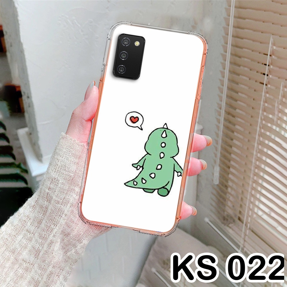 [HOT} Ốp lưng Samsung A03s in hình Khủng long Dino Saur siêu dễ thương, giá tốt