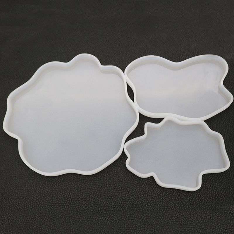 Khuôn làm đế lót ly bằng resin epoxy UV thiết kế độc đáo DIY