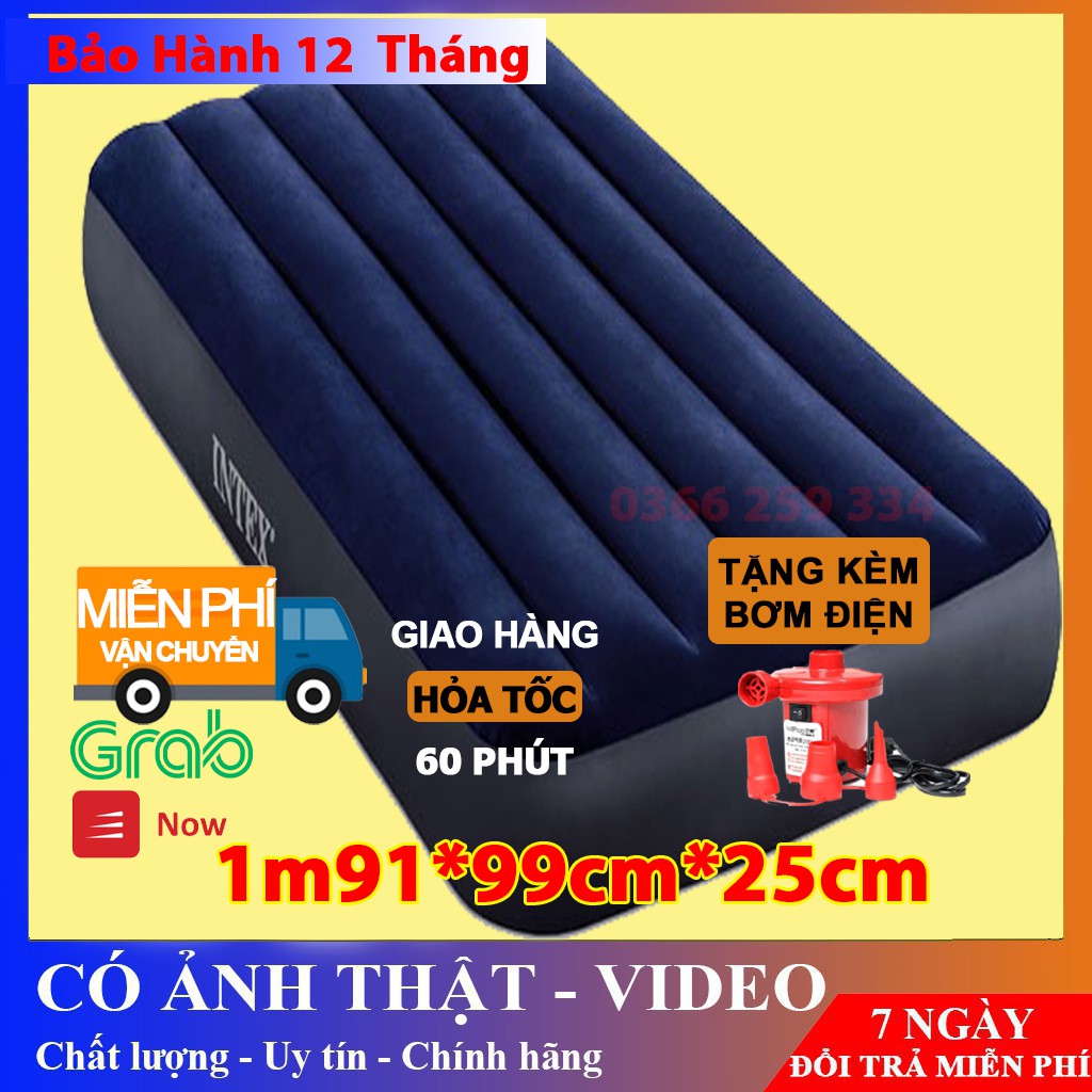 NỆM HƠI/ĐỆM HƠI CAO CẤP 1m91*99cm*22cm Bảo Hảnh 12 Tháng