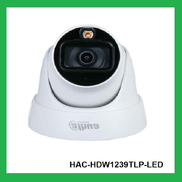 Camera 2MP Full Color DAHUA HAC-HDW1239TLP-LED Chính Hãng