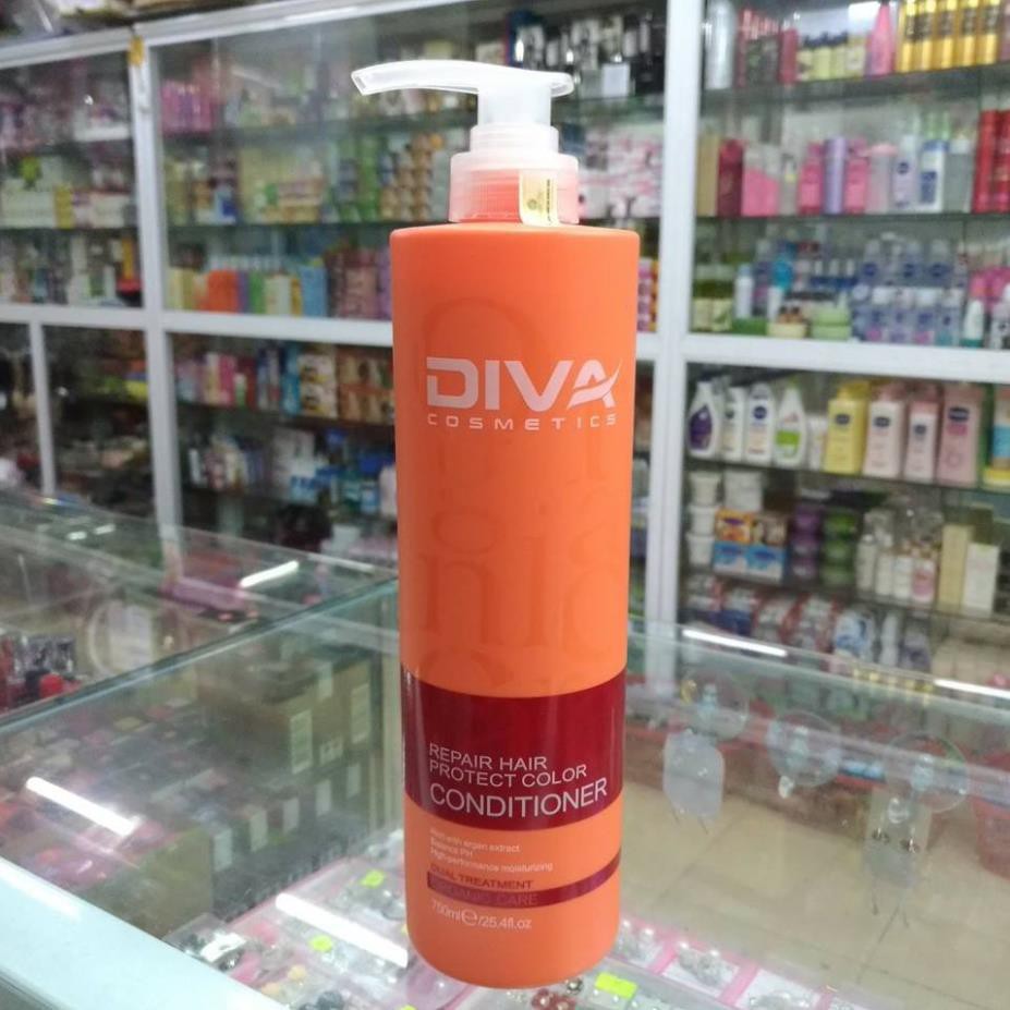 CẶP DẦU GỘI DIVA CAM PHỤC HỒI VÀ GIỮ MÀU ORGANIC