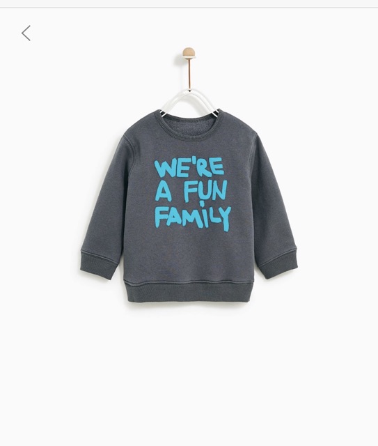 Bộ nỉ Zara bé trai