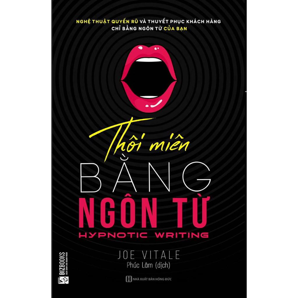 Sách Thôi Miên Bằng Ngôn Từ - Bìa Đen