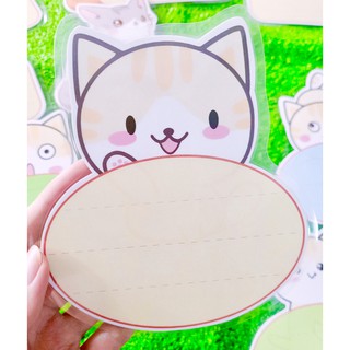 Bộ mèo mẹ và mèo con (9 thẻ mèo mẹ & 9 thẻ mèo con)