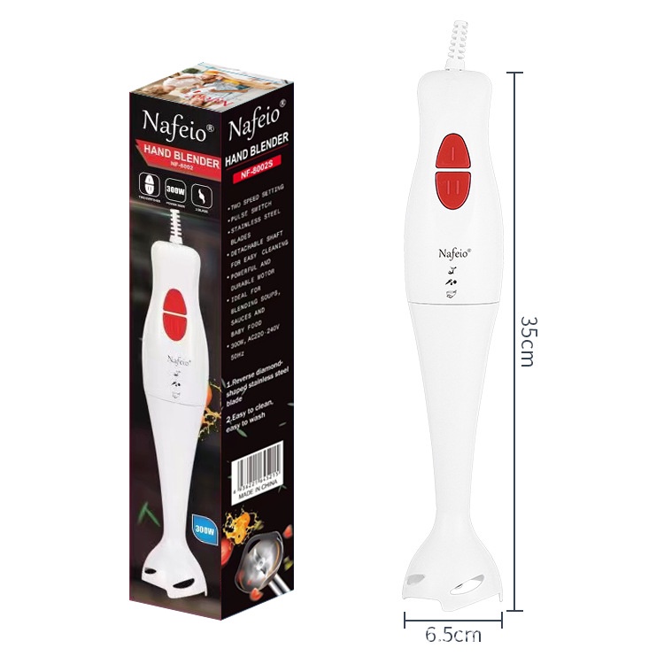 Máy Xay Sinh Tố Cầm Tay Tiện Dụng Thân Dao Inox chuyên Xay Sinh Tố Trái Cây - Xay Cháo Cho bé