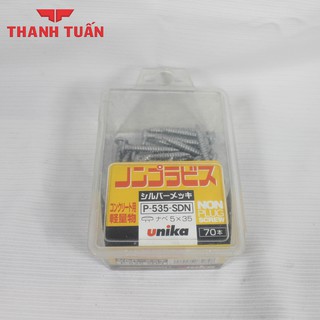 ỐC VÍT BẮT TƯỜNG UNIKA MÃ P (không dùng tắc kê nhựa)