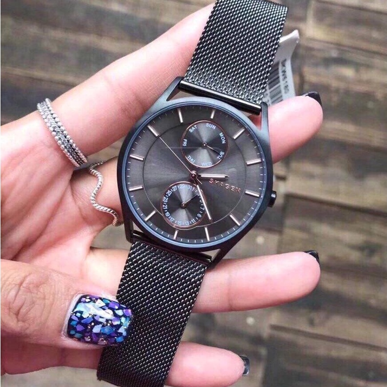 Đồng hồ nam SKAGEN máy PIN BAO SANG- BAO ĐẸP size 40mm